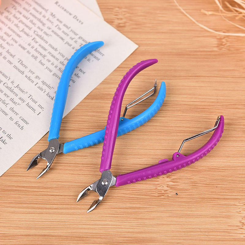 Useful Pro Nail Scissors Stainless Steel Cuticle Cutter Nippers Clipper Tool