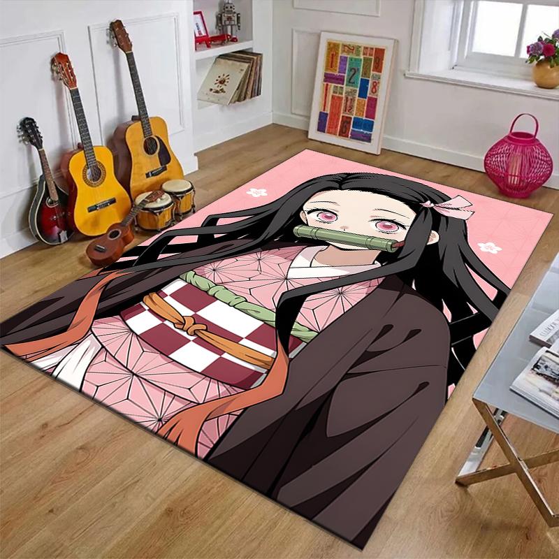 nezouko8Printed Area Rug Carpet for Bedroom Living Room Home Decor Rugs Mat Non Slip Mat Rug for Bedside
