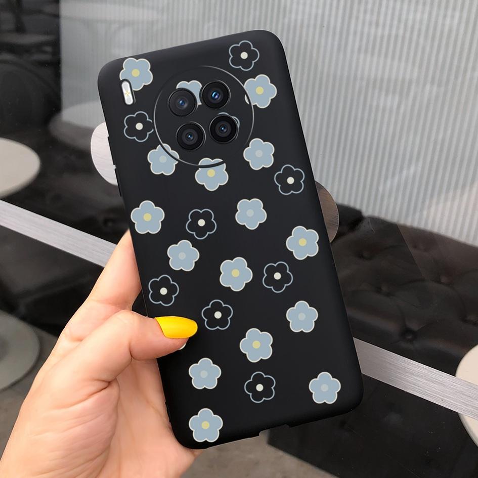 Чехол с подсолнухом для Honor 50 Lite Чехол на телефон Huawei Nova 8i Модный Расписной Мягкий Задний Чехол Для Honor50 Lite Nova8i Capa