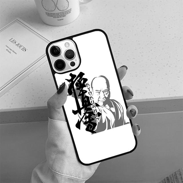 Чехол для телефона Кунг-фу Ояма Киокушинкай Каратэ Для iPhone 17 Air 14 15 16 13 12 Чехол Для Apple 11 Pro Max 6S Plus SE2020