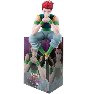 14 см Аниме Фигурка Hunter×Hunter Призрачная труппа Хисока Фигурка Экшн Подставка для лапши Украшение комнаты Подставка для лапши ПВХ Модель Игрушки