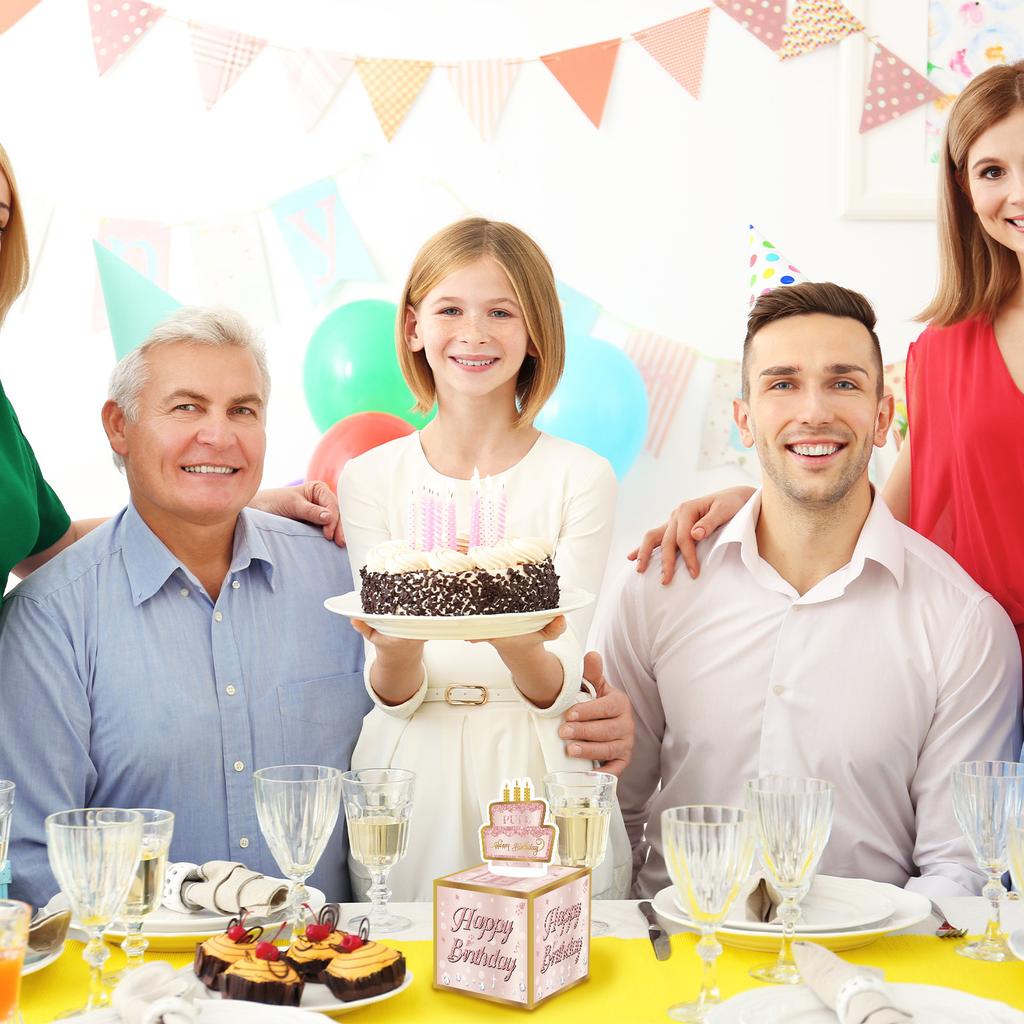 Diamond Birthday Theme Party Decoration Money Box Atmosphere Layout Props Birthday Party Box