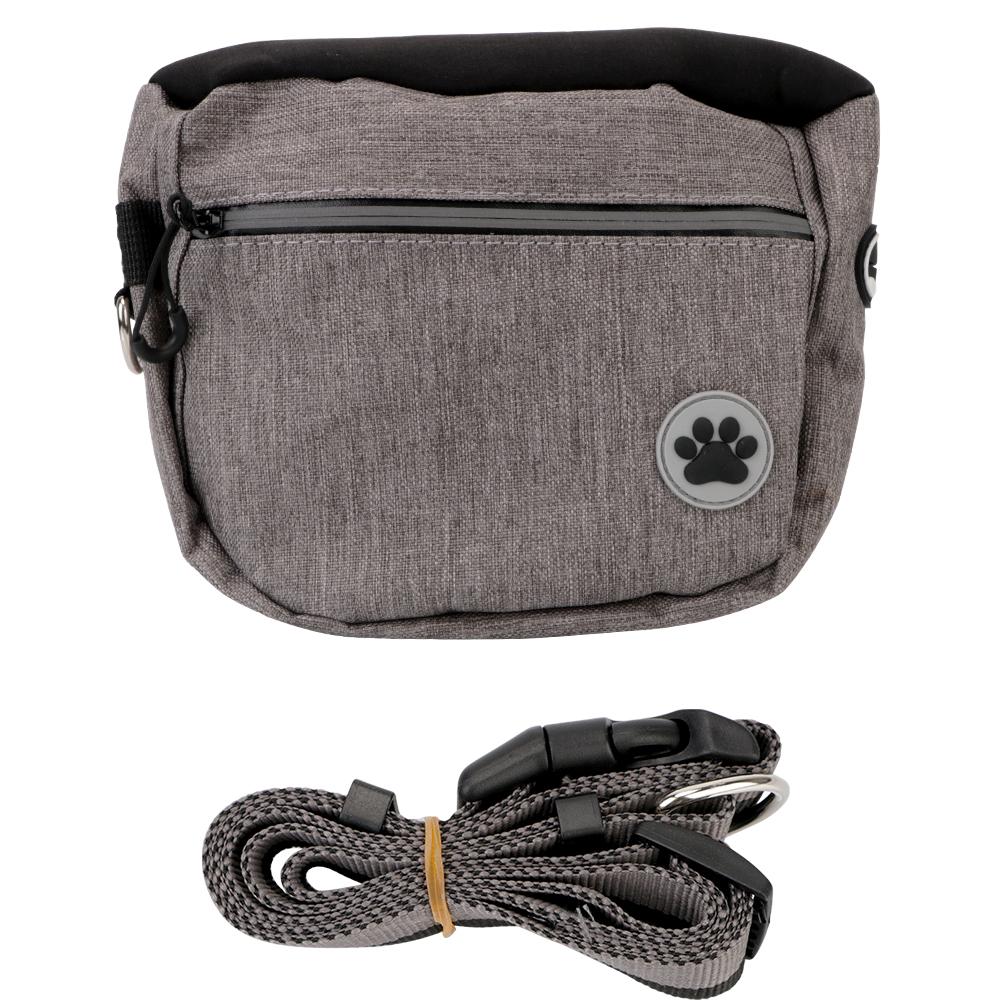 Сумка для лакомств для собак на открытом воздухе, большая вместимость, зоотовары, сумка для закусок для домашних животных, многофункциональная диагональная сумка с карманом на талии, сумка для дрессировки домашних животных
