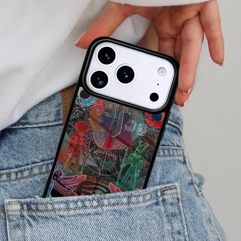 Ancient Egypt Phone Case for iPhone 16e 15 14 13 12 17 Pro Max Plus Air 17pro Cover Coque