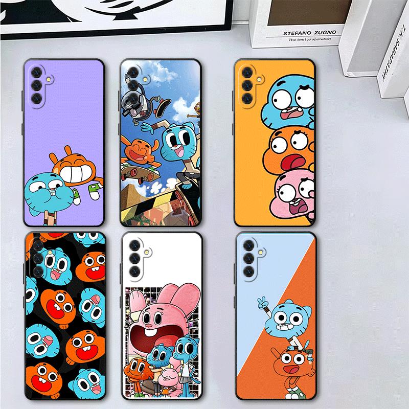 A-Amazing World G-Gumball Soft Phone Case for Samsung A17 A37 A57 A16 A26 A36 A56 A15 A25 A35 A55 A14 A24 A34 A54 A13 A23 A33 A5