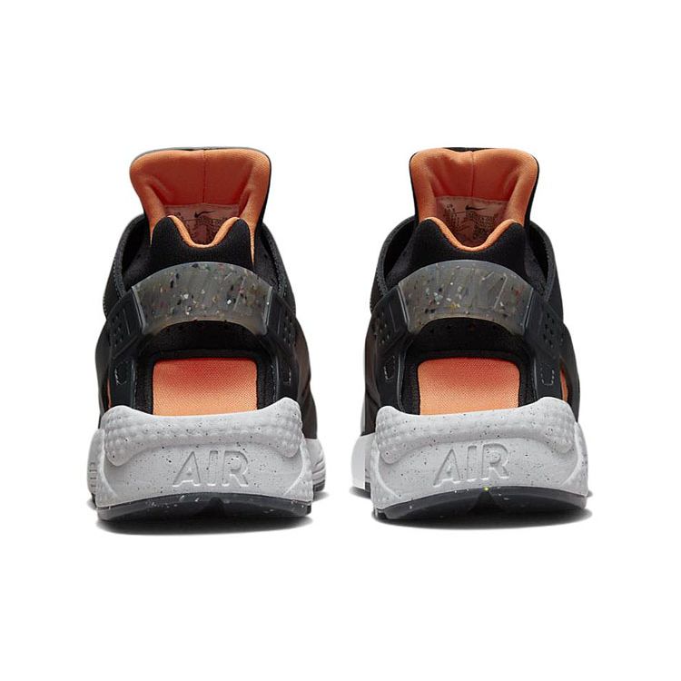 Nike Air Huarache Crater Premium Black Atomic Orange Мужские кроссовки Антрацитово-белый DQ5013-001