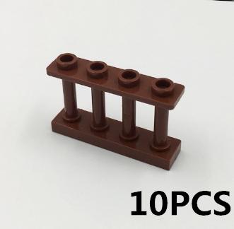Военный MOC Здание часового Строительный блок Солдат Мешок с песком Забор Снаряд для пушки Колючая проволока Стойка для оружия Тренировочная площадка Сторожевая башня Игрушка K018