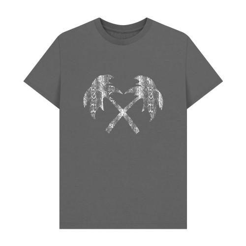 Trainer Spotter Unisex Adult Snakeskin Cross Palms T-Shirt