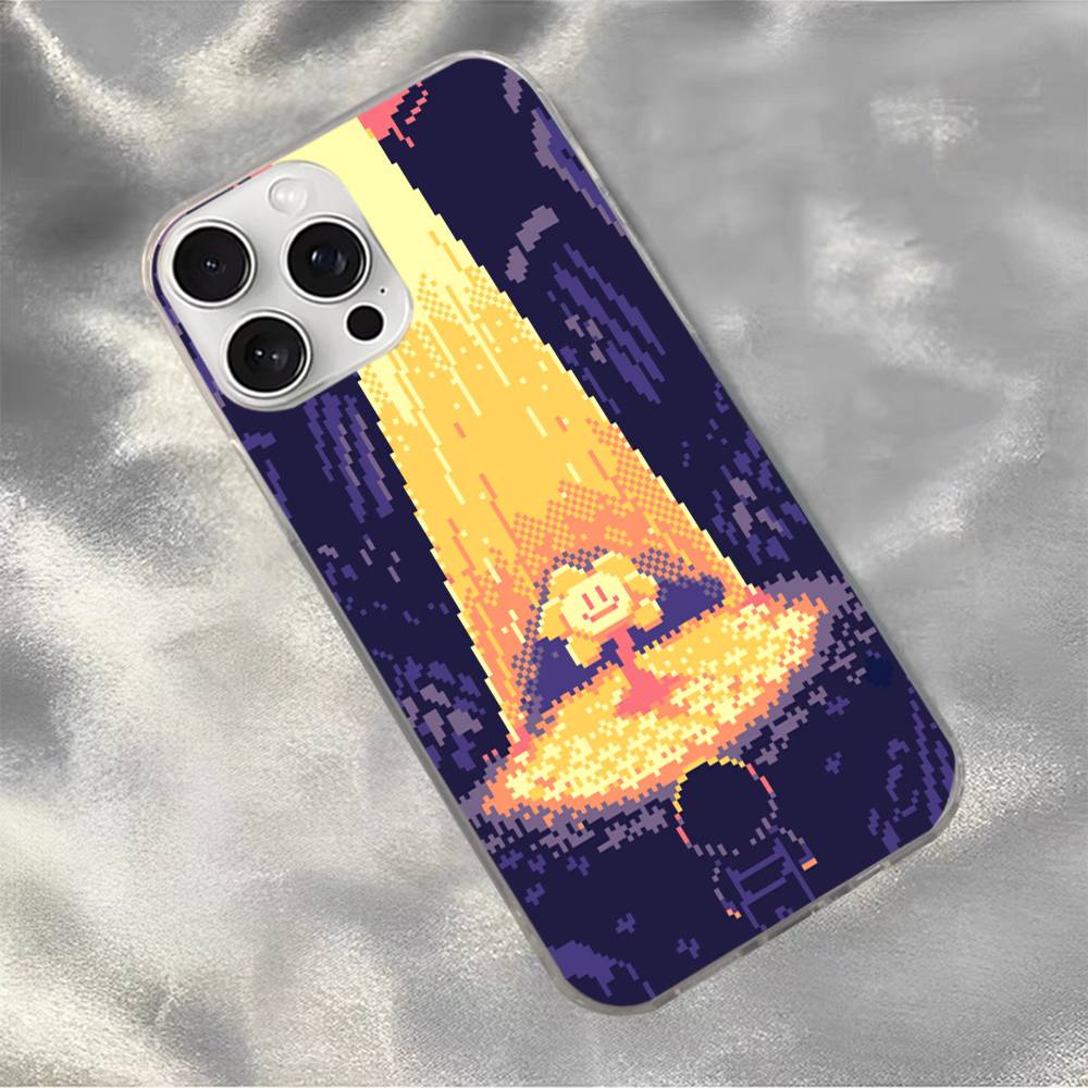 Чехол для телефона D-Deltarune Ralsei для iPhone 16 15 11 12 13 14 17 Pro Max Plus Серебристый Сатиновый Чехол Funda