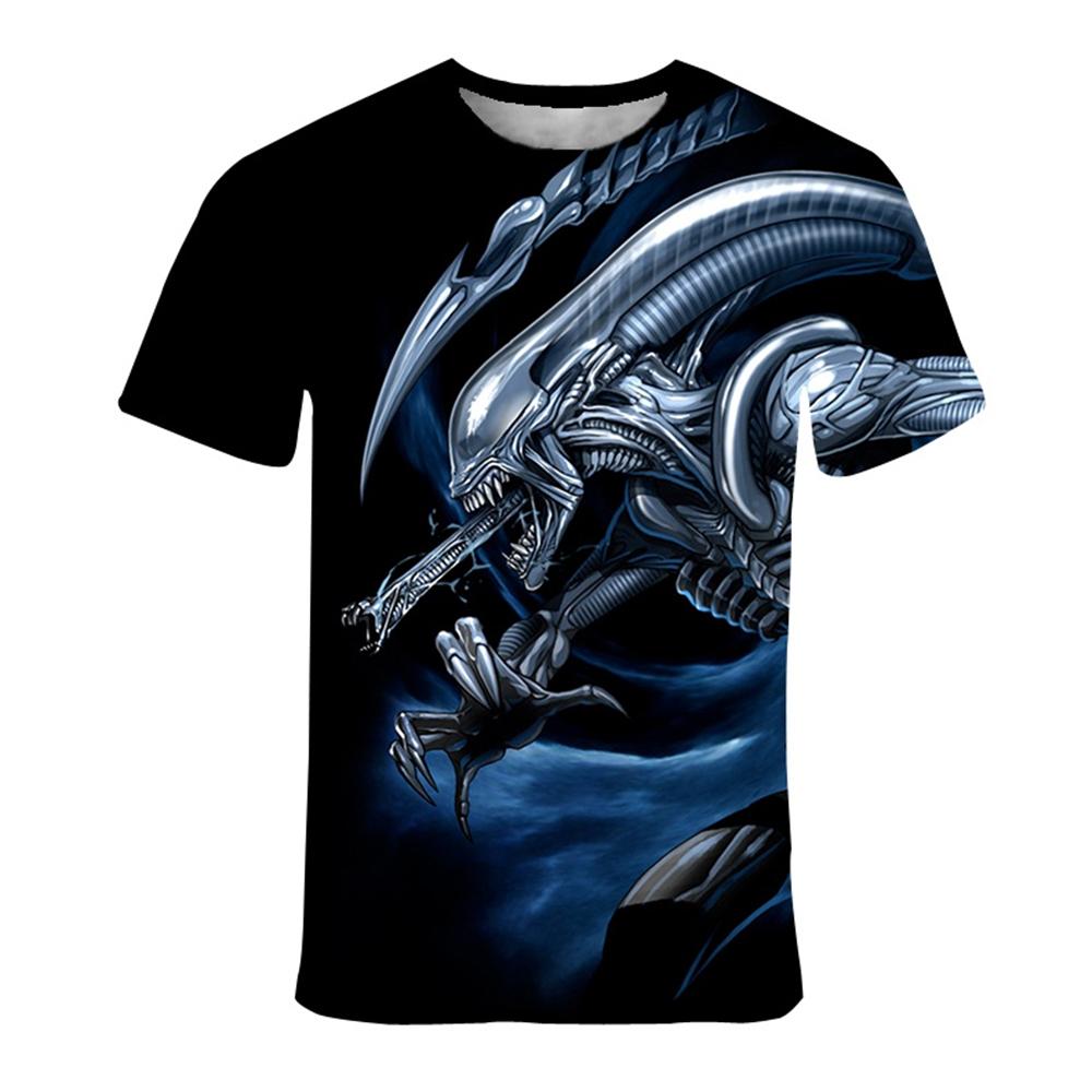 Summer Fashion Fun 3D Printed Printed T-shirt Street Wear Harajuku Short Sleeved Hip-hop Style Casual Comfortable T-shirt