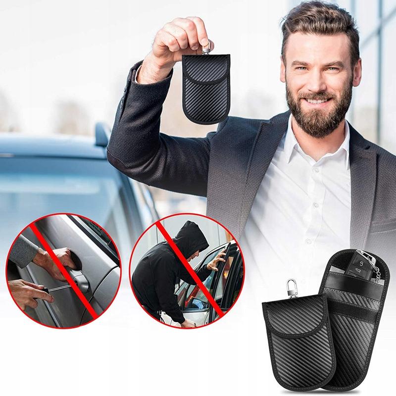2x RFID Key Card Case