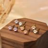 Claw Earrings for Women Small and Cute Mini Color Cat Claws Simple and Versatile Sweet Earrings