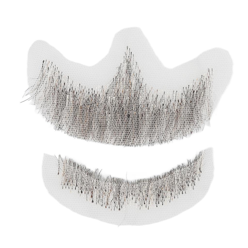 Поддельная борода для мужчин, косплей, макияж для вечеринки, поддельная борода, усы, реквизит для кино и телевизионных представлений