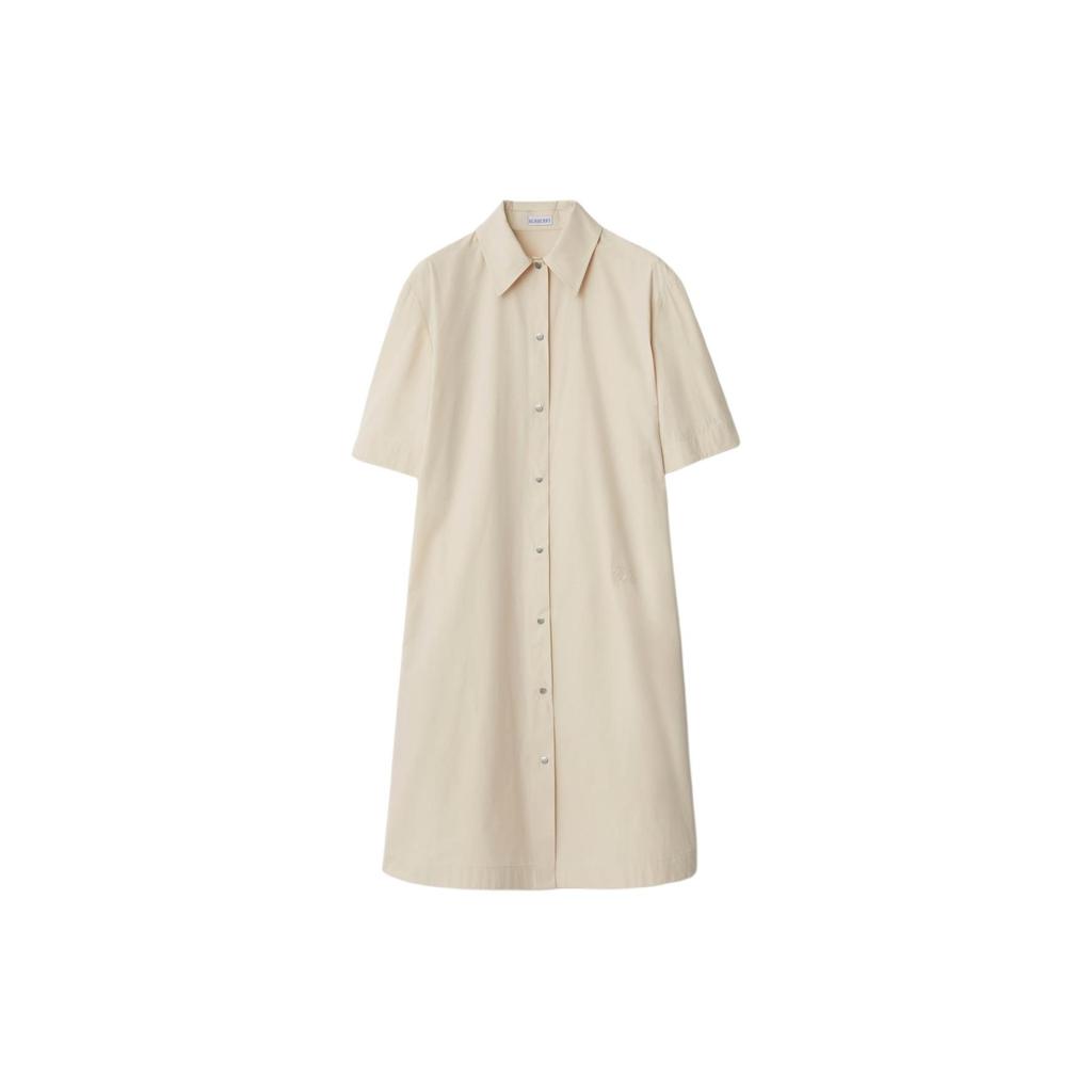 Burberry Платье-рубашка с коротким рукавом 80835541