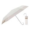 Ogawa Folding UV Available In White and Perfect Gift for or Any Special LINEDROPS 57407 Women's Parasol, 99.9% Protection, Beige, Water-Repellent,