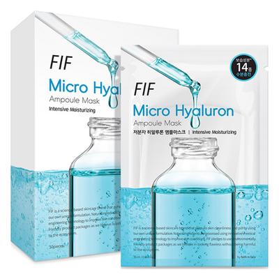Маска-ампула с низкомолекулярным гиалуроном FIF, 10 упаковок, 1 упаковка