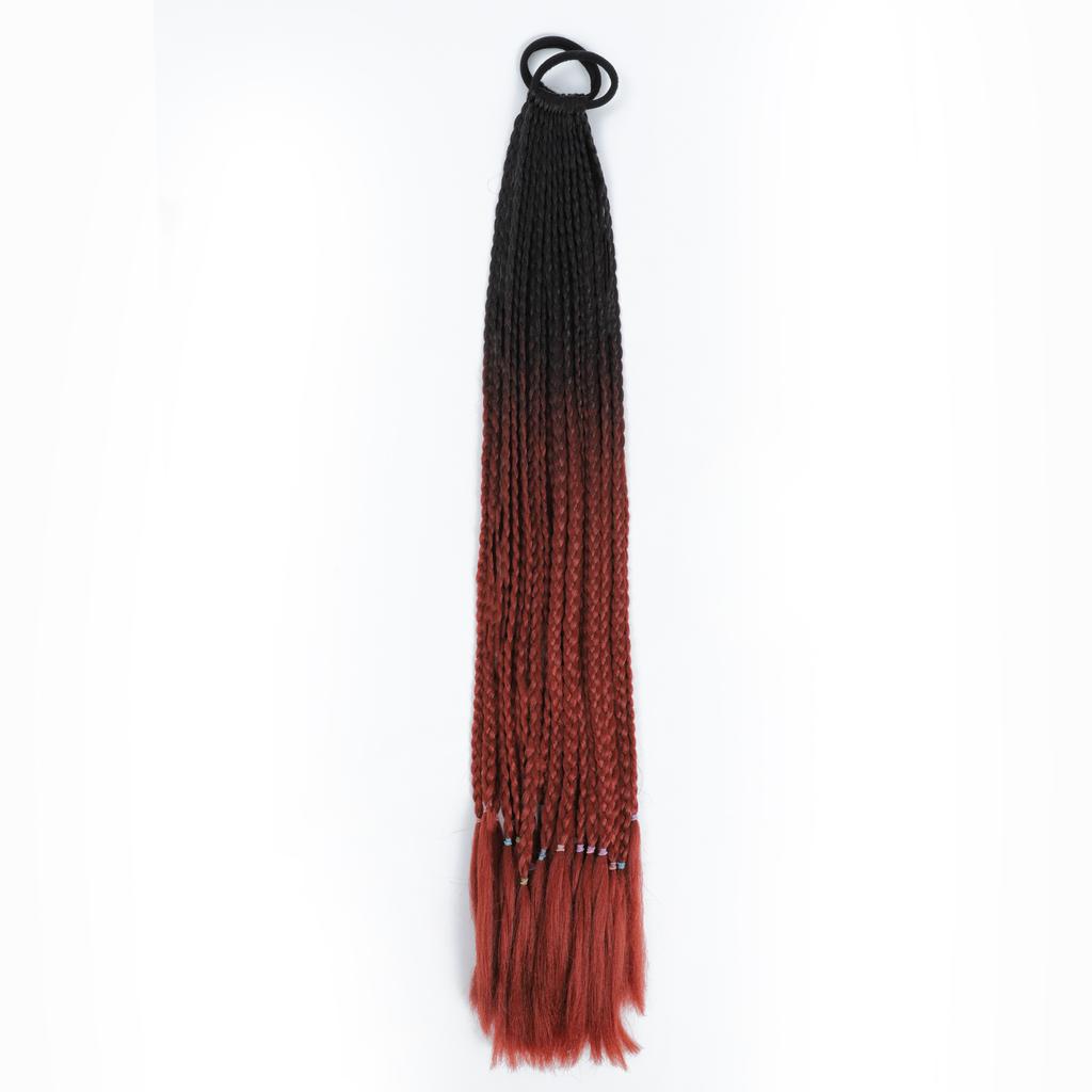 Синтетические цветные косички для наращивания волос резинки радужные косички парики аксессуары для женщин девочек вечеринка косплей праздничный наряд