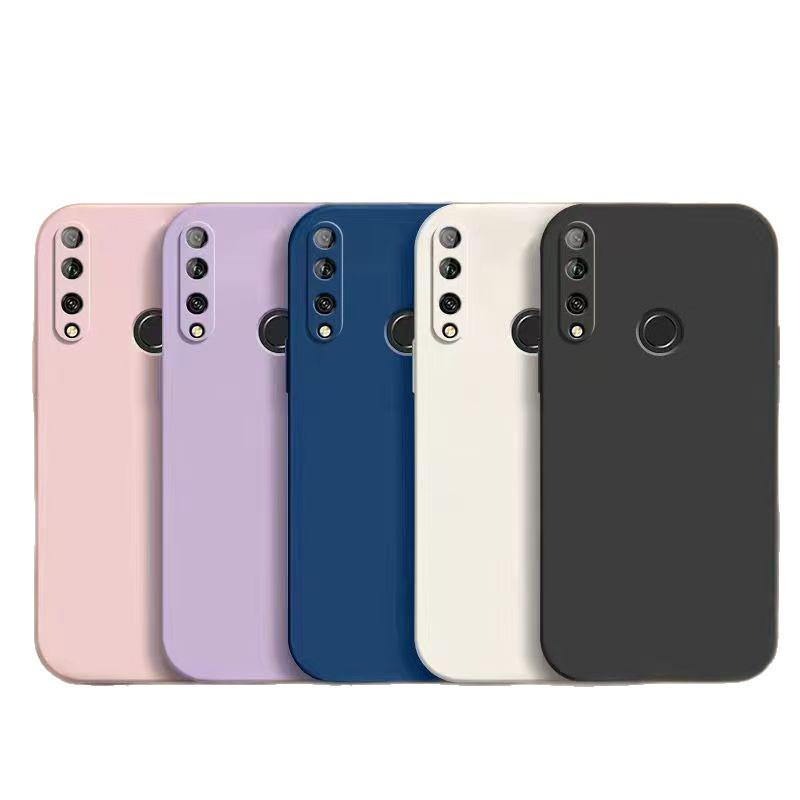 Чехол для телефона Huawei Enjoy 10 Plus из жидкого силикона, противоударный - Приятный для кожи и с полным покрытием