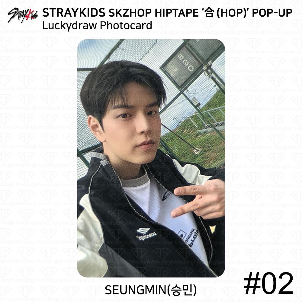 Stray Kids SKZHOP HIPTAPE HOP POP-UP Лотерея Фотокарточка Благотворительный подарочный подарок Polaroid