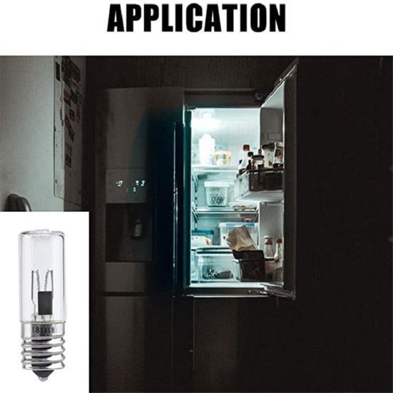 Germicidal Lamp Energy Saving Wide Application Transparent 10V 3W UVC Light Bulb for Refrigerator