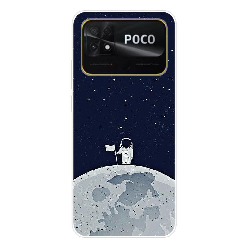 Для Xiaomi Poco C40 C 40 Чехол Мягкая силиконовая задняя крышка Мультяшный чехол для телефона Разнообразие