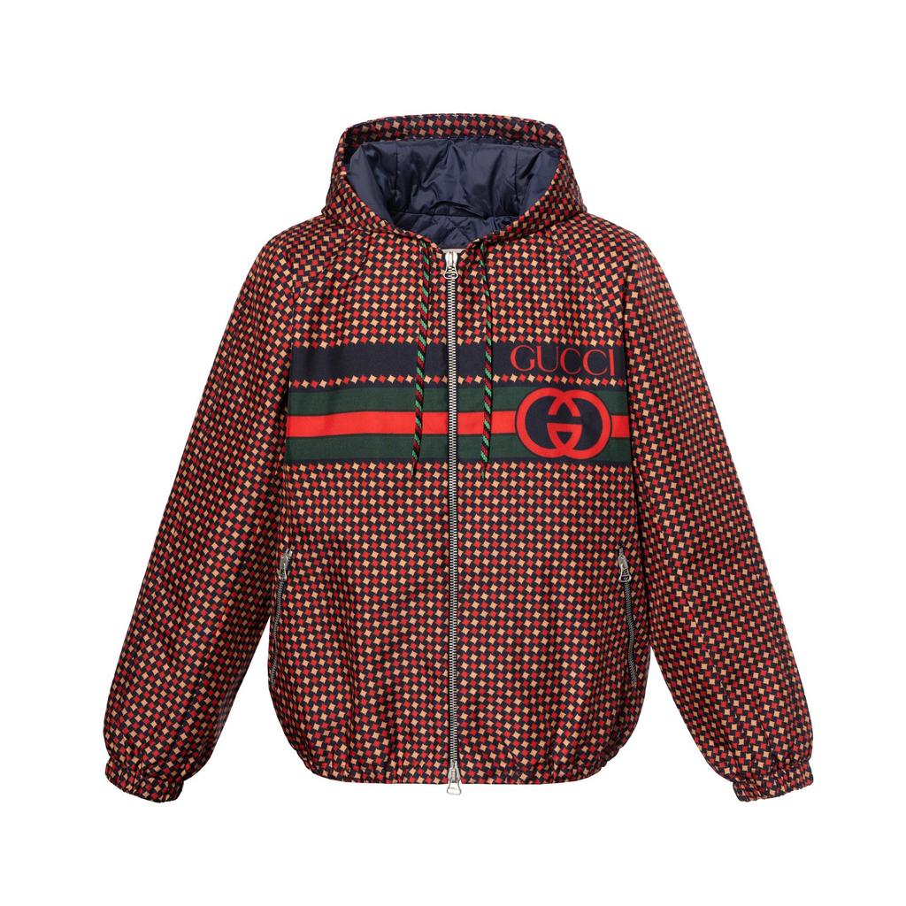 Gucci SS23 Куртки и пальто Мужские Красный 714810-ZAKY3-4310