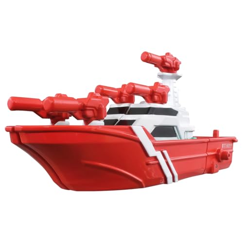 TAKARA TOMY Tomica Job Labor Пожарная машина Объединяющийся транспорт Пожарный катер Миниатюрная игрушечная машинка для детей от 3 лет и старше
