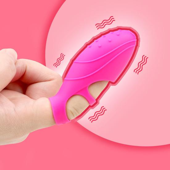 Палец-вибратор, стимулятор клитора G-Spot, мягкий силиконовый массажер с рукавом-тизером для женщин, водонепроницаемая секс-игрушка для взрослых