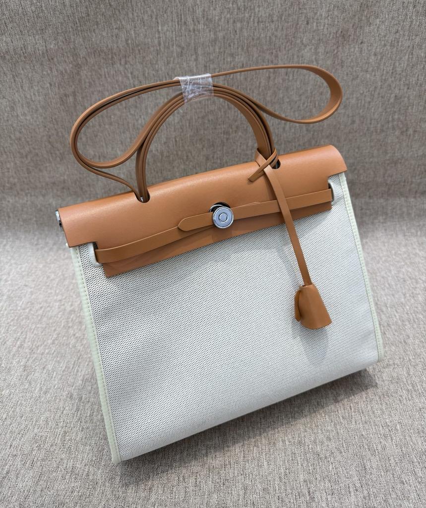 Новый продукт Кожа теленка Сочетающаяся кисточка Сумка-мессенджер Herbag* Многофункциональная Универсальная Практичная Одинарный кожаный ремешок Сумка через плечо Двойная кожаная сумка