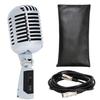 333 Brand Dynamic Mic Skeleton Silver 5m XLR DM-S5