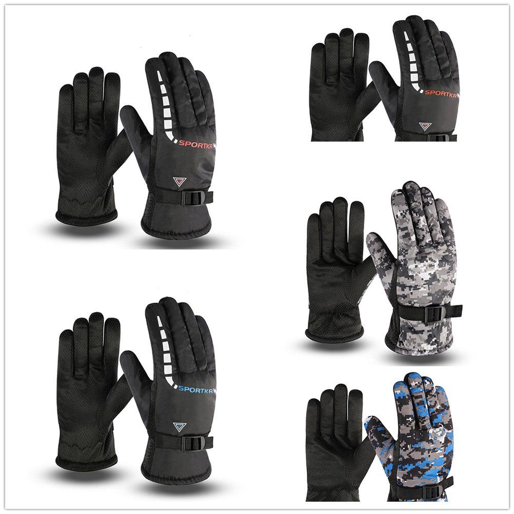 Men Women Riding Motorcycle Ultralight Waterproof Ski Gloves Warm Gloves