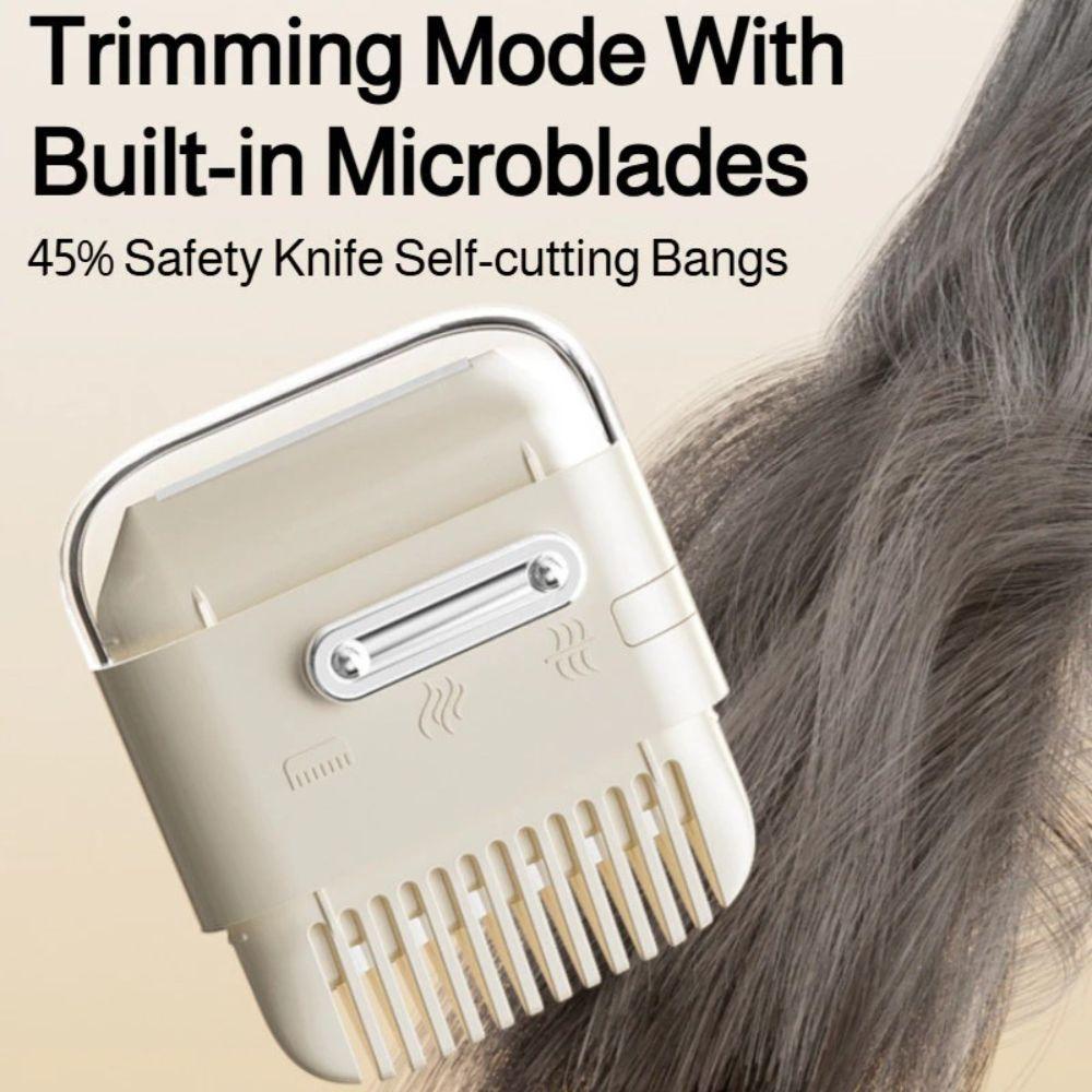 Small Razor Detachable Hair Clipper Plastic Bangs Trimming Tool Double Sided Comb Thinning Hair