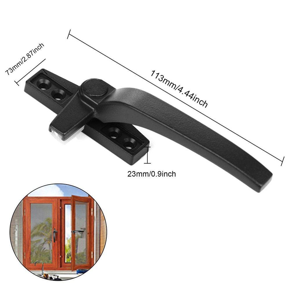 Furniture Zinc Alloy Catch Lock Casement Locking Handles Window Handle Locking Latch Window Switch