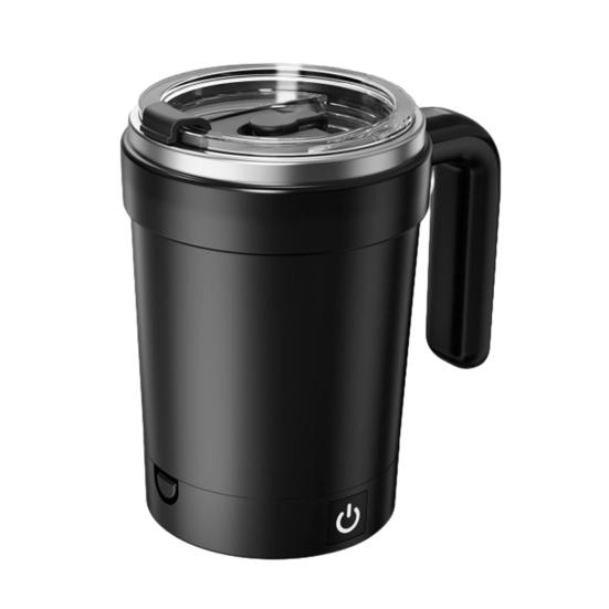 Automatic Stirring Coffee Mug Digital Temperature Display Insulated Smart Self Stirring Mug Portable Electric Mixing Cup for Office School