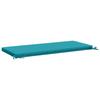 2 piece Bench Cushions SOEST 2 pcs. 100percent  Polyester Turquoise