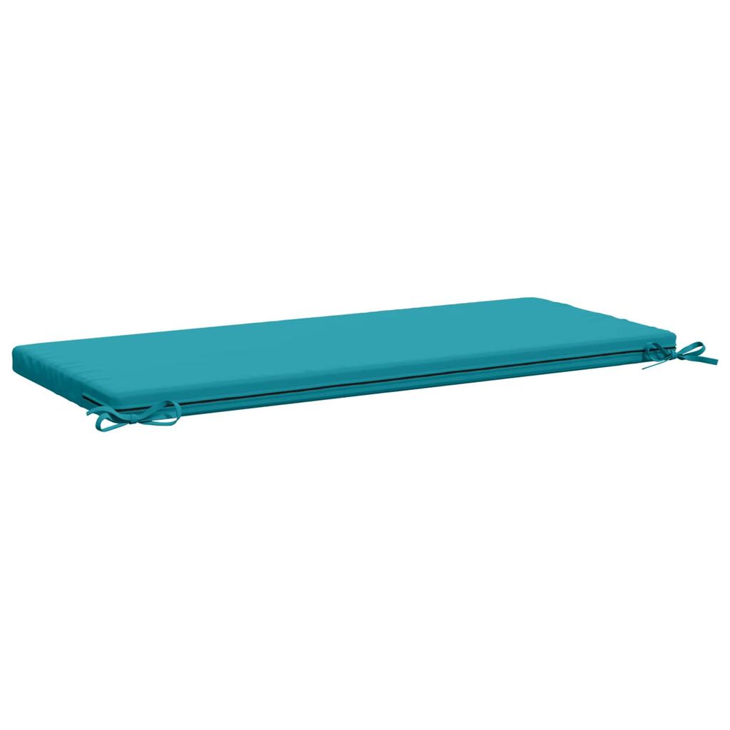 2 piece Bench Cushions SOEST 2 pcs. 100percent  Polyester Turquoise