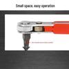 Magnetic Mini 36-Tooth Plastic Ratchet Wrench with Reversible Quick Adjust Ring