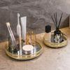 1PC Mirror Ins Style Metal Home Decoration\t Organizer Scandinavian Jewelry Storage Tray Desktop Light Luxury