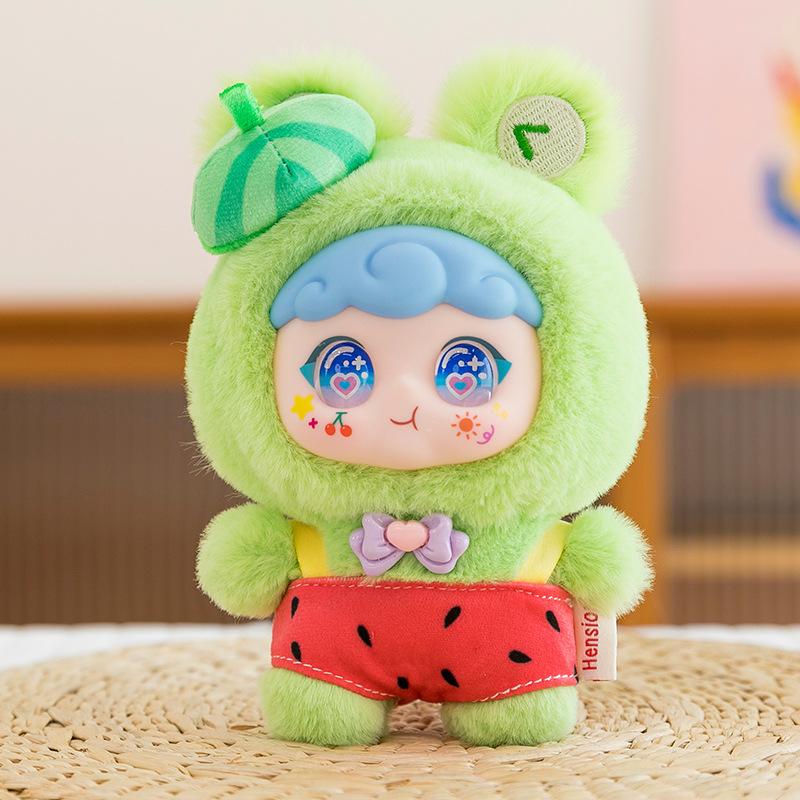 MM ириска красочные фрукты плюшевая серия сюрприз трендовая игра подарок милый детский кулон кукла
