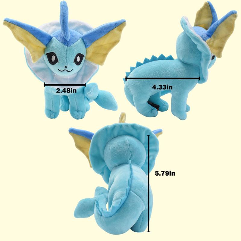 Plush Toys Cute Anime Dragonite Lapras Charmander Squirtle Ditto Cos Gengar Sylveon Umbreon Stuffed Dolls for Kids Gift