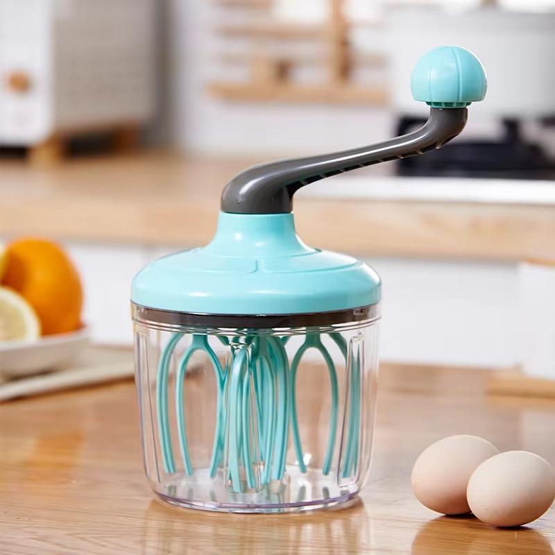 Egg Beater and Separator Household Plastic Hand Mixer - Multifunctional Whisk, Milk Frother, - Kitchen Utensils for Stirring, Egg Beaters