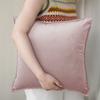 Nordic Style Cushion Cover Solid Color Sofa Pillowcase Velvet Throw Pillow Cover Living Room
