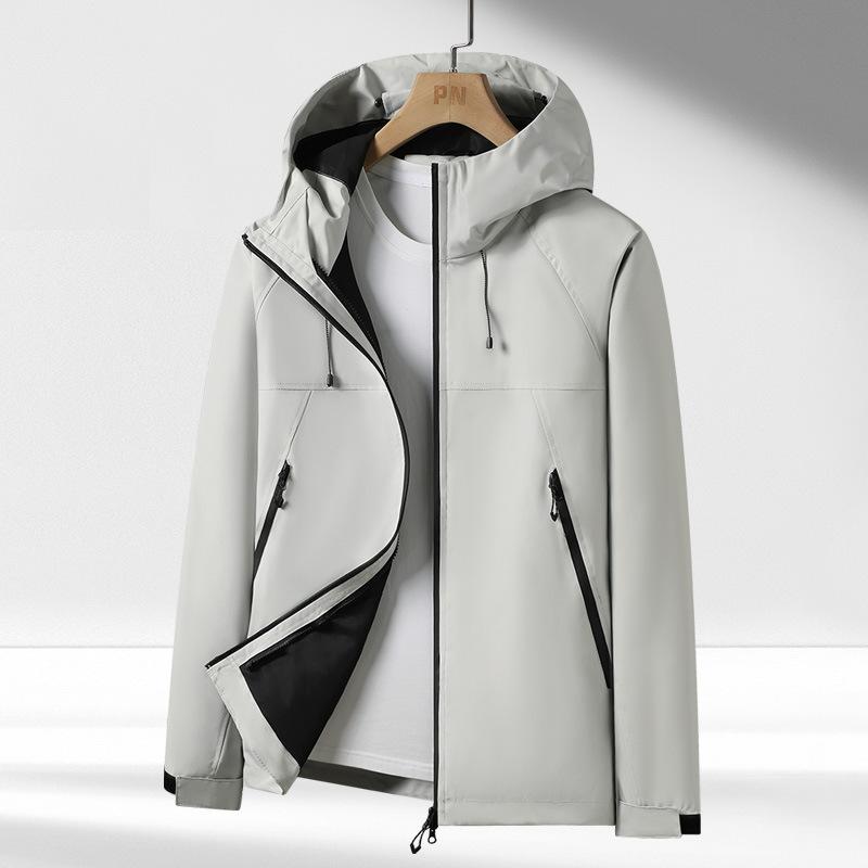 Свободная куртка контрастного цвета для мужчин на весну и осень, новая спортивная куртка-ветровка для альпинизма в парном стиле для улицы