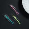 Transparent Disposable Fruit Forks for Cake, KTV, Bar, Household Use