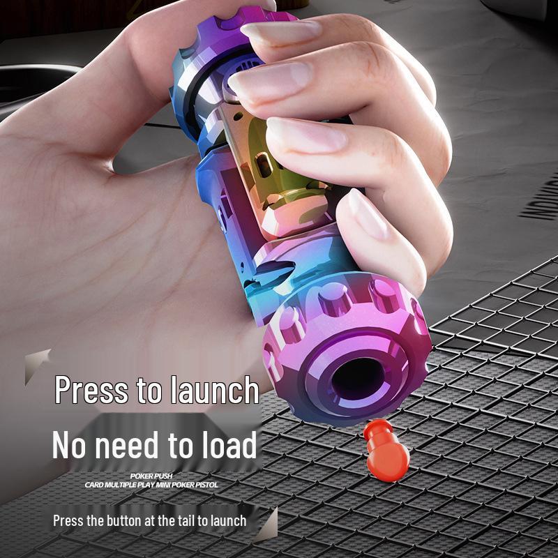 Игрушечный пистолет EDC с мини-металлическим эжектором для снятия стресса