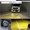 Pikakyu Suzuki Genuine Compatible Glass Lens Fog Lamp Converts to and H16 Replaces OEM LED Fog Vehicle Inspection HID Bulbs Sold 66191 [MICRO Type]