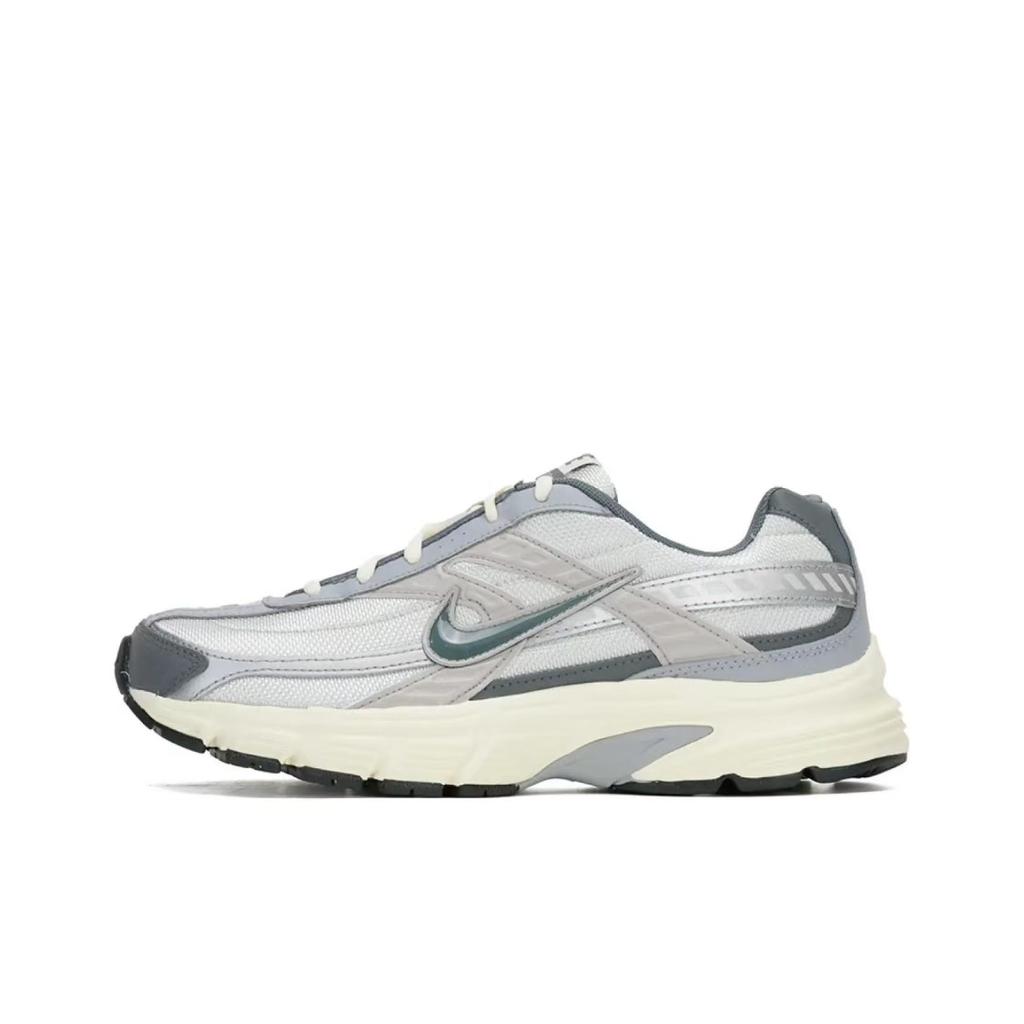 Nike Initiator Ink Splatter Ark Cushioning Slip Resistant Abrasion Resistant Breathable Low top Casual Shoes Men's Gray HQ1179-001(Team1154-)