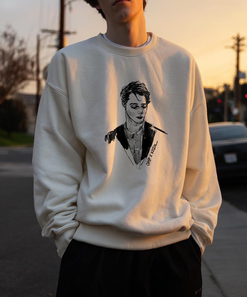 OHP Ohp X Khzin Sweetman Fleece-Lined Sweatshirt