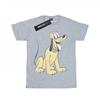 Girls Pluto Sitting Cotton T-Shirt