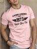 2026 Summer New Style Unisexs Pure Cotton Tshirt with Simple Digital Print Street Casual Fashion Comfortable and Soft